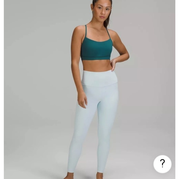 lululemon athletica Pants - Lululemon Align Leggings  HR  size 4 light blue leggings. Inseam 23 inches
